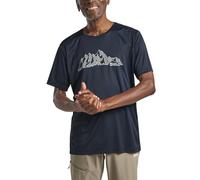 Jack Wolfskin Men's Peak Graphic T M T-Shirt, MTN Midnight Sky, M