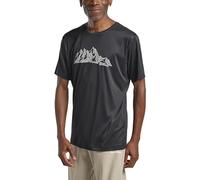 Men's Peak Graphic T-Shirt - Black, Black XL