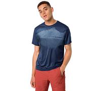 Jack Wolfskin Men's Peak Graphic T-Shirt S, Dark Indigo, L