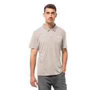 Jack Wolfskin Men's pikeh Polo m T-Shirt, Sea Shell, 3XL