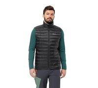Jack Wolfskin Men's Pilvi Down Vest M, Black, S
