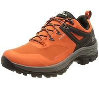 Jack Wolfskin Men's Rebellion Guide Texapore Low M Walking Shoe, Orange/Grey, 12 UK