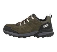 Jack Wolfskin Men's Refugio Texapore Low M Walking Shoe, Khaki Phantom, 9.5 UK