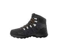 Jack Wolfskin UK 8 Men's Refugio Texapore Mid Waterproof Hiking Boots Black- New