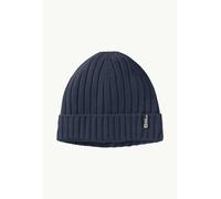 Jack Wolfskin Men's Rib Knit Beanie - Blue