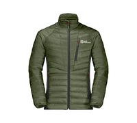 Jack Wolfskin Mens Routeburn Pro Insulated Jacket Size: Medium, Colour: Green