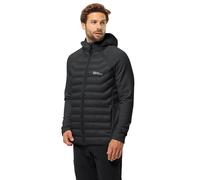 Jack Wolfskin Mens Routeburn Pro Water Resistant Hooded Hybrid Jacket