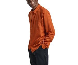 Jack Wolfskin Men's Sierra Canyon LS M Shirt Burnt Orange