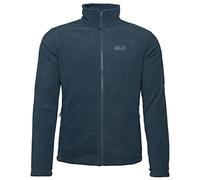 Jack Wolfskin Men's Standard Midnight Moon Recycled Fleece Jacket, Orion Blue, Large