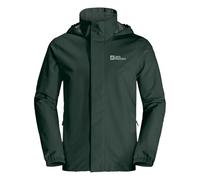 Jack Wolfskin Men's Stormy Point 2l JKT M Jacket, Black Olive/Black Olive, S