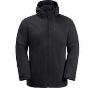 Jack Wolfskin Mens Taubenberg 3-in-1 Jacket Size: XXL, Colour: Black