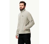Jack Wolfskin Men's Taunus Full Zip Fleece Jacket - Cream - Large