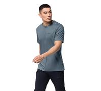 Jack Wolfskin Men's Tech T M Quick-Drying T-Shirt Storm Grey