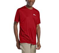 Jack Wolfskin Men's Tech T M T-Shirt, Adrenaline Red, S