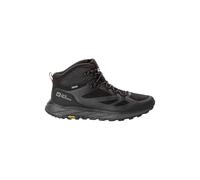 Jack Wolfskin Men's Terraventure Texapore Mid M Walking Shoe, Black, 9 UK