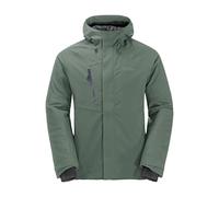 Jack Wolfskin Men's Troposphere Ins JKT M Outerwear, Hedge Green, 40