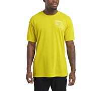 Jack Wolfskin Men's Vonnan Graphic T M T-Shirt, Explore Chartreuse, XXL