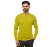 Jack Wolfskin Men’s long-sleeved functional shirt Vonnan LS T-Shirt Men M chartreuse chartreuse