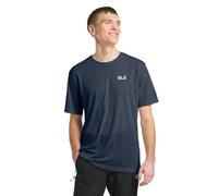 Jack Wolfskin Men's Vonnan S/S T M T-Shirt, Midnight Sky, XL