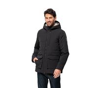 Jack Wolfskin Men's White Frost Jacket M, Black, XL