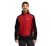 Jack Wolfskin Men's windproof softshell jacket Skyvail Jacket Men L siren red siren red