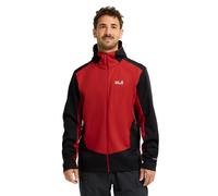 Jack Wolfskin Men's windproof softshell jacket Skyvail Jacket Men M siren red siren red