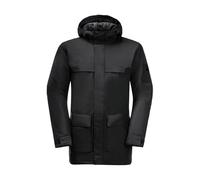 Jack Wolfskin Men’s waterproof winter coat Winterlager Parka Men XL black black