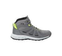 Jack Wolfskin Men's Woodland 2 Texapore MID M Walking Shoe, Pebble Grey, 9.5 UK