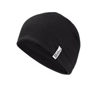 Jack Wolfskin Merino Beanie Hat, Black, Standard Size