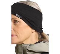 Jack Wolfskin Merino wool headband Merino Headband One Size black black