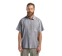 Jack Wolfskin Short-sleeved shirt checked men Meseta Shirt Men M check stark white CHECK stark white