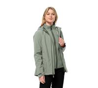 Jack Wolfskin Womens Moonrise 3in1 Jacket Green S