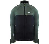 Jack Wolfskin Morobbia Mens Navy/Green Jacket - Size Small