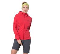 Jack Wolfskin Mountain Tech Functional Jacket Women's Functional Jacket - Tulip Red, X-Small