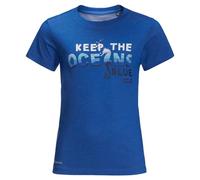 Jack Wolfskin Ocean Wave T-Shirt coastal blue 104