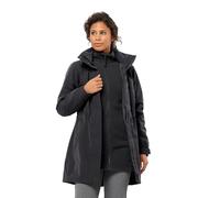 Jack Wolfskin Ottawa Coat Jacket, Black, S Women's