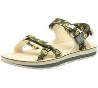 Jack Wolfskin Women's OUTFRESH Deluxe Sandal W, Teal Grey All Over, 4 UK