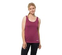 Jack Wolfskin Pack & Go Tank W Sleeveless T-shirt Sangria Red XXL