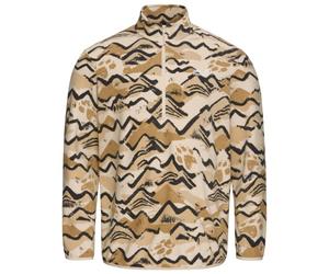 Jack Wolfskin - Paw Era 100 Print Halfzip - Fleece jumper size S, sand