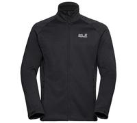 Jack Wolfskin - Peak District Fullzip - Fleece jacket size XL, black