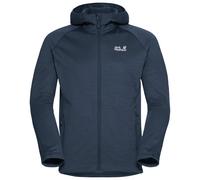Jack Wolfskin Men’s fleece jacket with hood Peak District Hooded FZ Men L midnight sky midnight sky