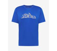 Jack Wolfskin Men’s functional shirt Peak Graphic T-Shirt Men L mtn vibrant blue MTN vibrant blue