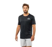 Jack Wolfskin Peak Graphic Short Sleeve T-shirt Black S Men
