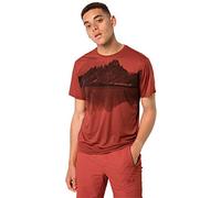 Jack Wolfskin Peak Graphic T-Shirt Men' S T-Shirt - Mexican Pepper, XX-Large