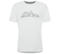 Jack Wolfskin - Peak Graphic T-Shirt - Sport shirt size L, white