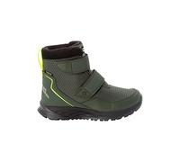 Jack Wolfskin POLAR BEAR TEXAPORE MID VC K, Backpacking Boot, green/yellow,