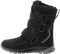 Jack Wolfskin POLAR BOOT TEXAPORE HIGH VC K, Snow Boot, black/grey,