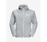 Jack Wolfskin Prelight 3L Light Hooded Jacket Light Grey - M