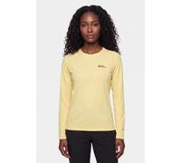Jack Wolfskin Prelight Swift Long Sleeve Lemon Ice size M | Shirts Outlet | Women M