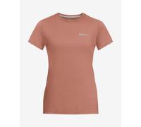 Jack Wolfskin Prelight Trail Short Sleeve T-Shirt Pink Women - L
